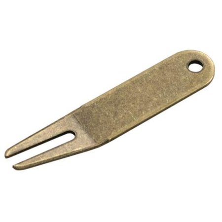 PROACTIVE SPORTS ProActive Sports DDR001-AB Divot Repair Tool; Bent Tab - Antique Brass DDR001-AB